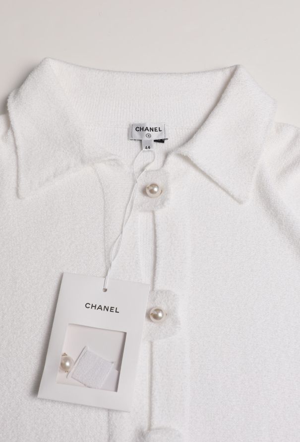Chanel 2023 Terrycloth Polo Dress - 5