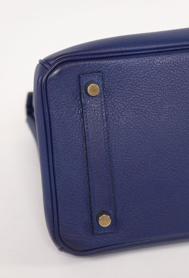 Hermès Bleu Sapphire Togo Birkin 30 - 11