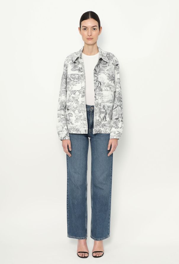 Dior Resort 2019 Toil de Jouy Denim Jacket - 1