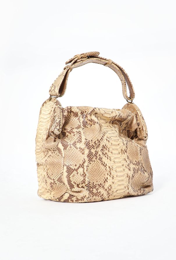 Bottega Veneta Limited Edition F/W 2008 Python Hobo Bag - 3