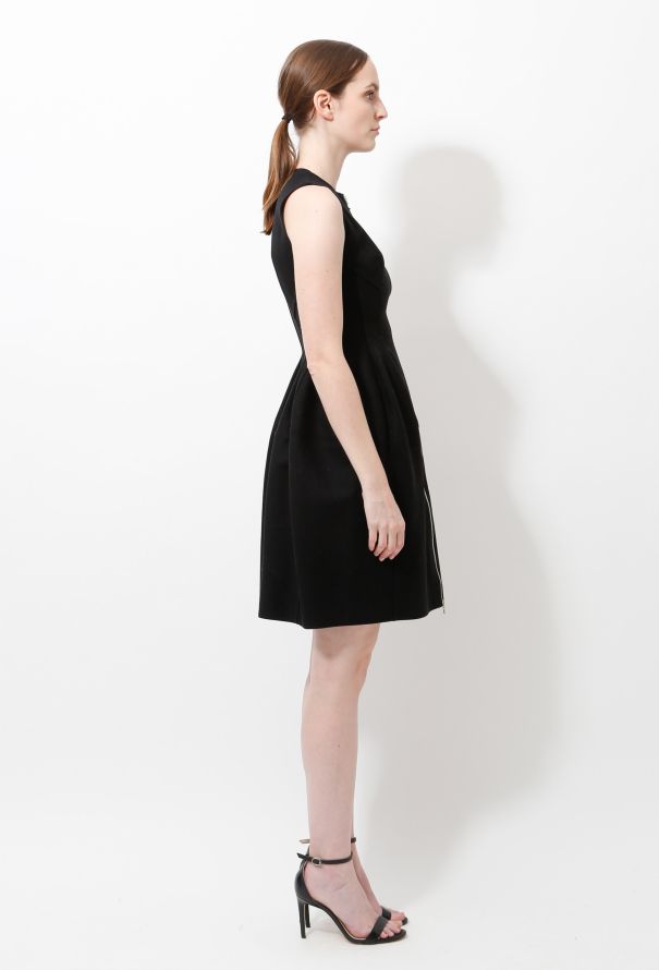 Alaïa Cotton Zip Dress - 4