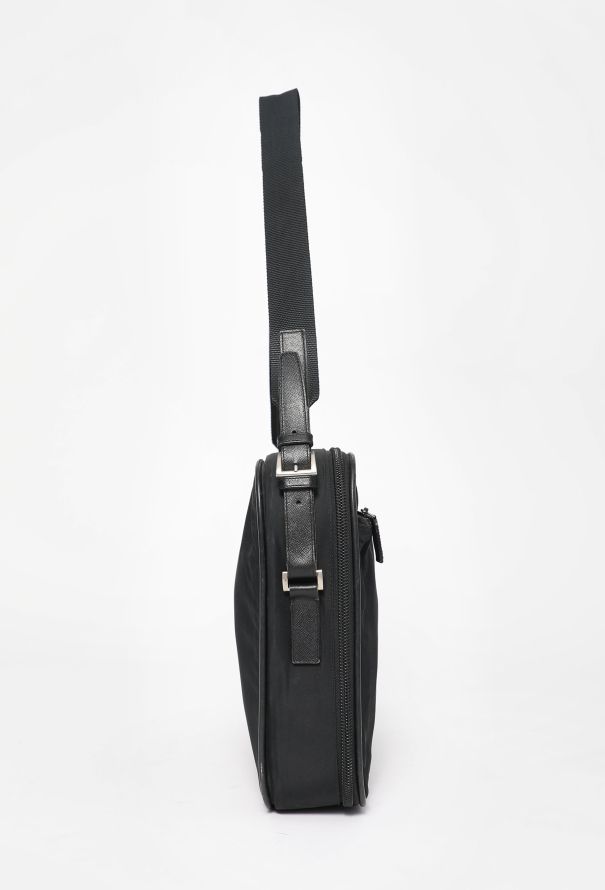 Prada Black Nylon Briefcase - 4