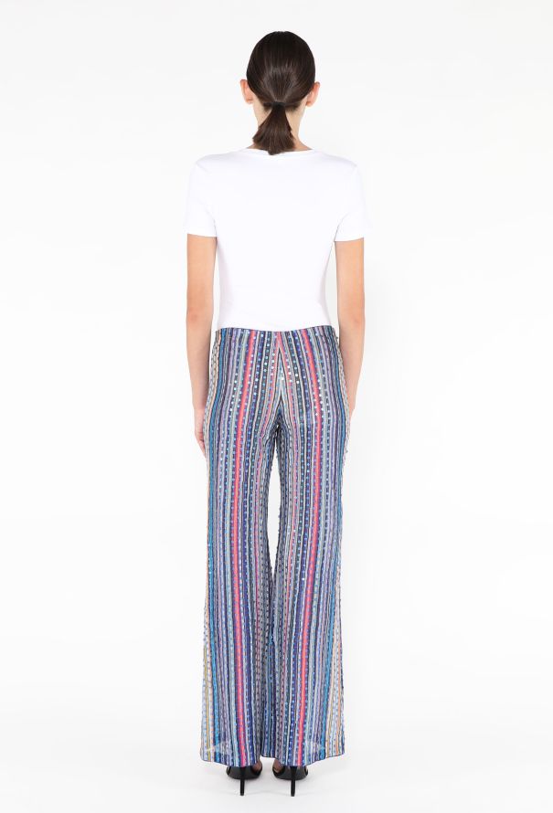Missoni Sequin Palazzo Knit Pants - 4