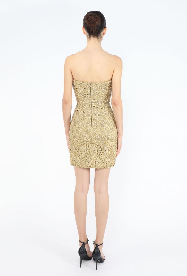 Amanda Wakeley Guipure Lace Dress, 1990s - 5