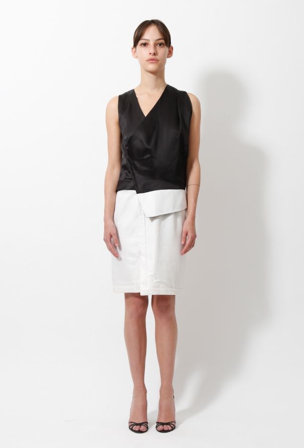 Balenciaga S/S 2010 Bi-Color Dress - 1