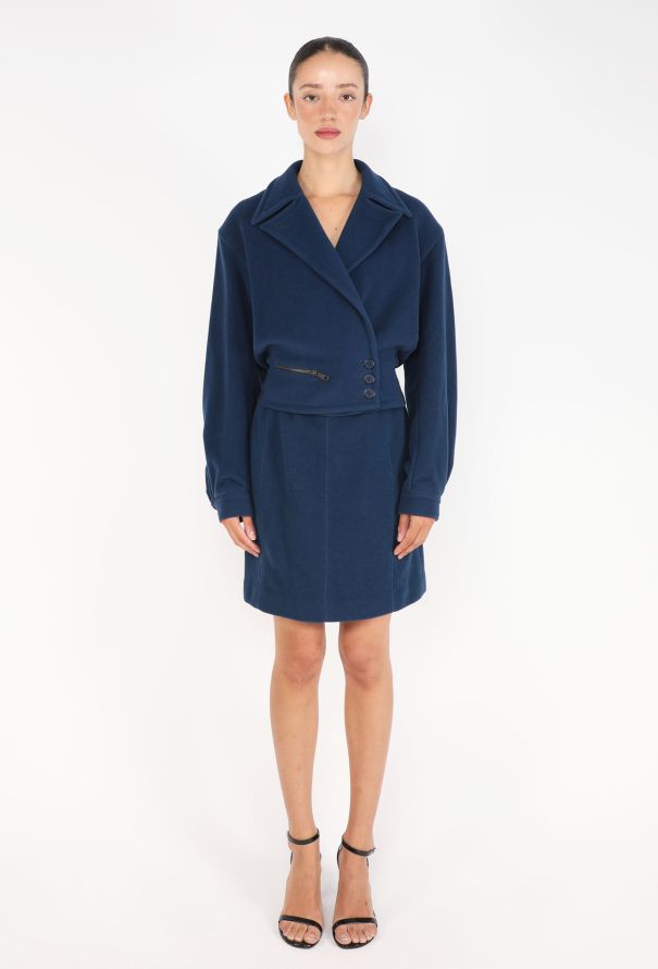 Alaïa Cinched Bomber Ensemble, F/W 1990 - 7
