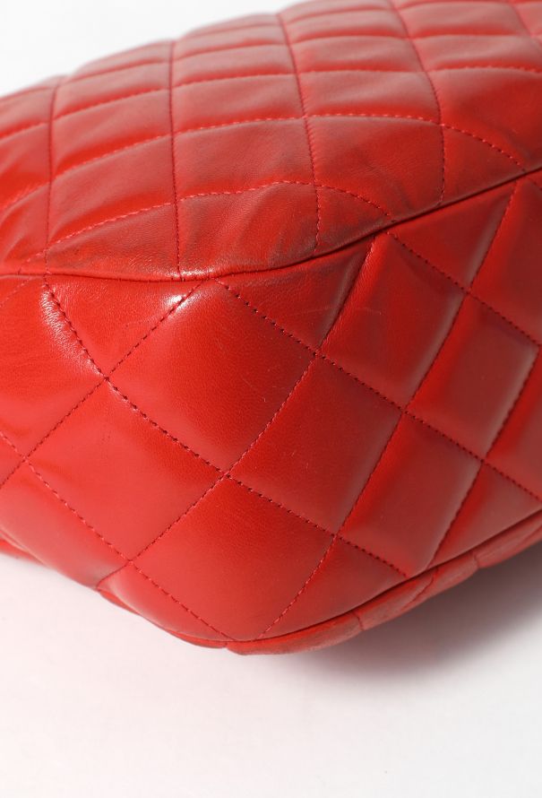 Chanel Red Jumbo Camera Bag - 9