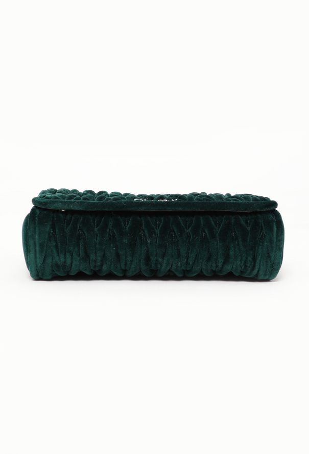 Miu Miu Velvet Quilted Club Bag - 6