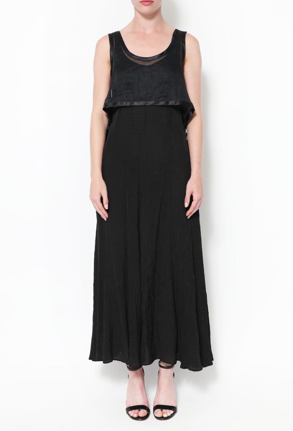Loewe Layered Chiffon Dress - 3