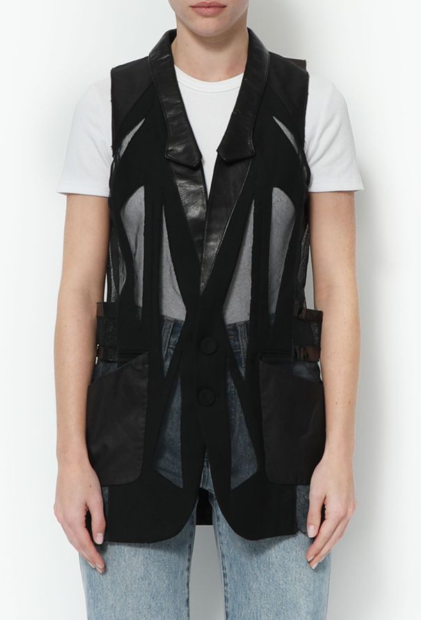 Balenciaga S/S 2007 Deconstructed Vest - 3
