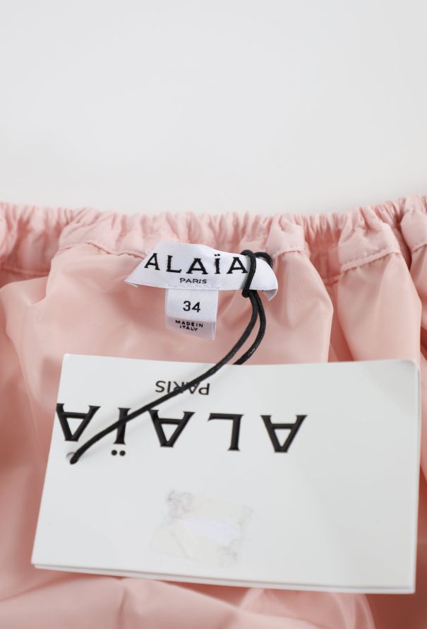 Alaïa 2024 Pleated Cropped Jacket - 5