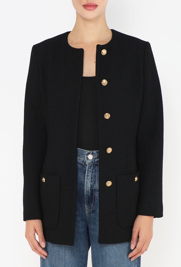 Gucci 2022 Tailored Tweed Jacket - 4
