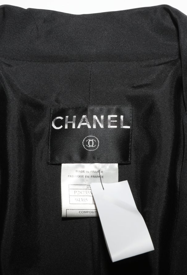 Chanel S/S 2006 Double-Breasted Shawl Dress - 6