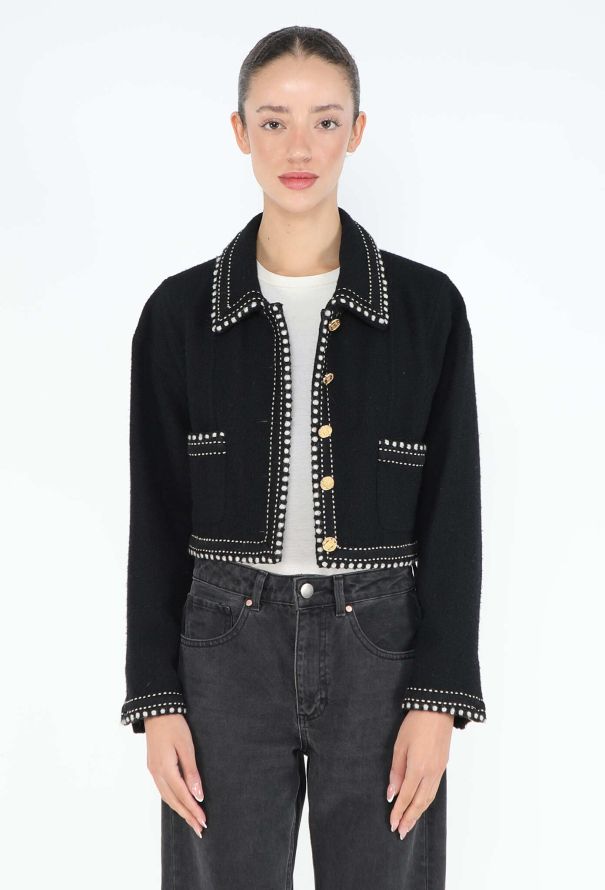 Chanel COLLECTOR S/S 1987 Bouclé Trim Set - 5