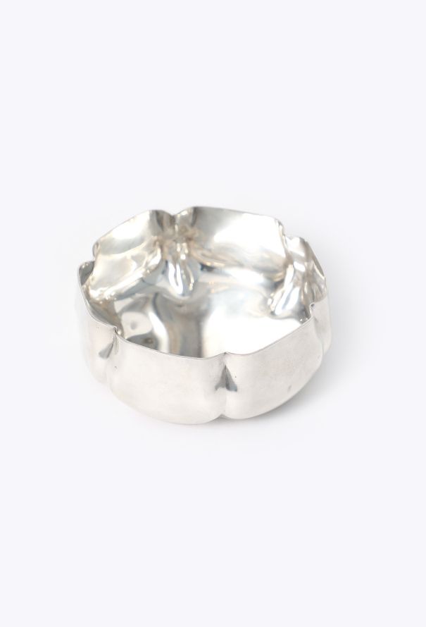 Dior '70s Scalloped Silver Vide Poche - 3