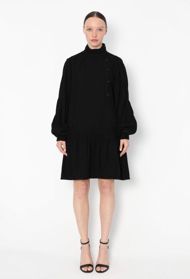 Saint Laurent 1977 Russian Braided Trim Dress - 1