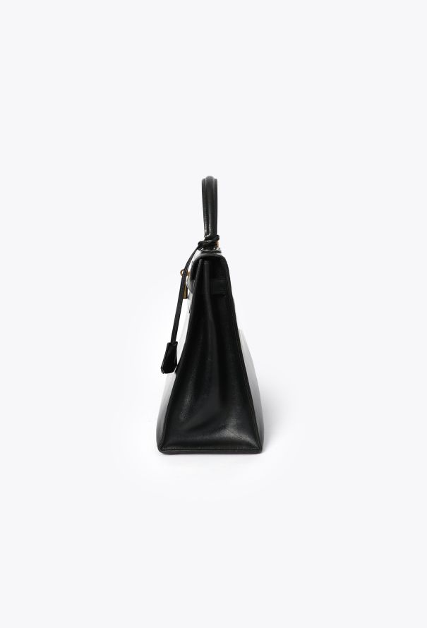 Hermès Vintage Black Box Kelly Sellier 32 - 5