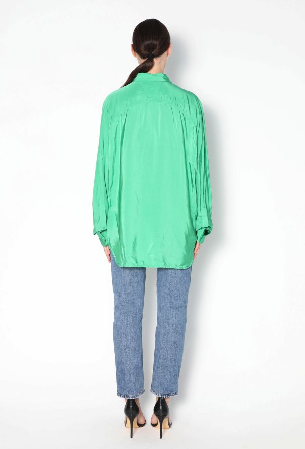 Bottega Veneta 2022 Parachute Silk Shirt - 4