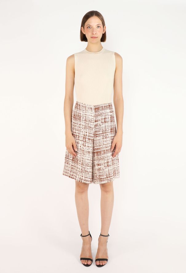 Prada Re-Edition '96 Tweed Bermuda Shorts - 2