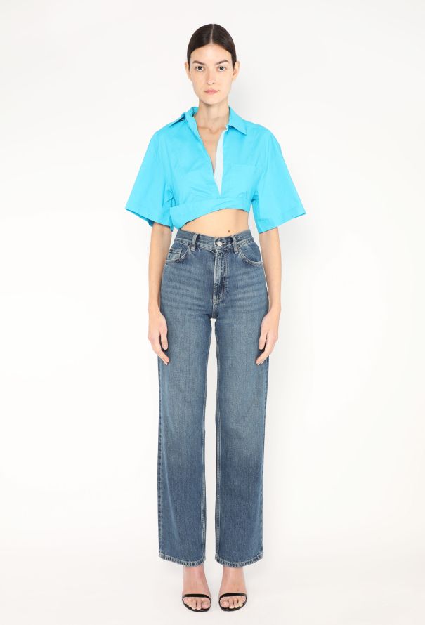 Jacquemus 2022 'Le Splash' Asymmetrical Top - 3