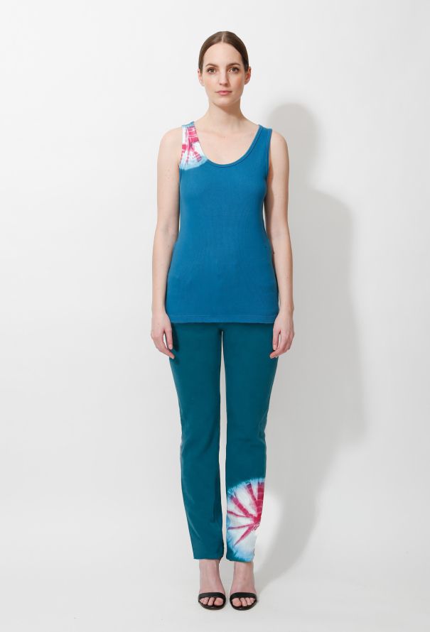 Calvin Klein S/S 2019 Blue Tie Dye Tank - 1
