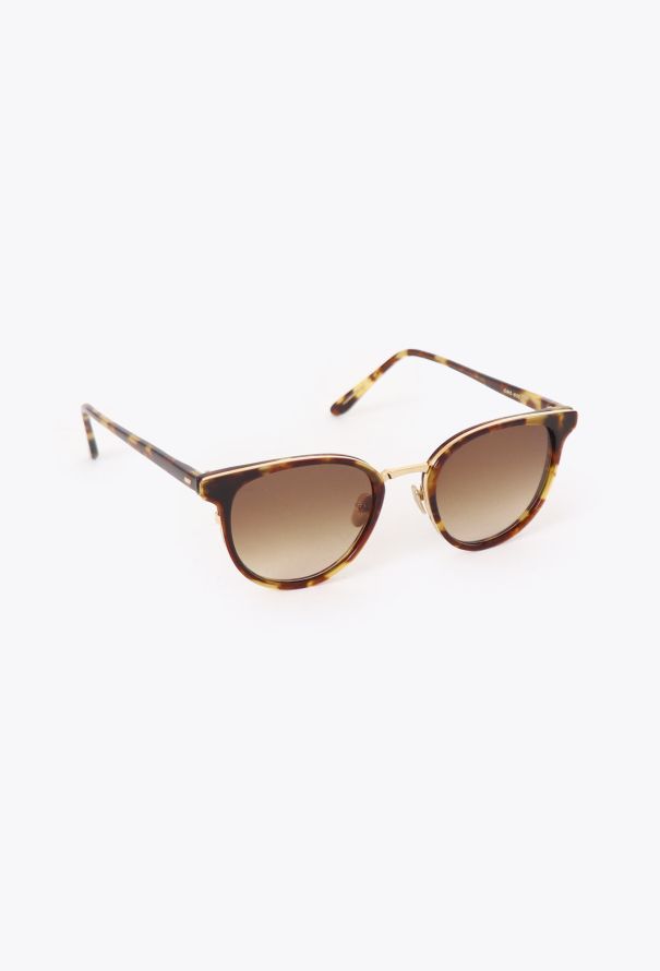 Masunaga Tortoiseshell Gradient Sunglasses - 3