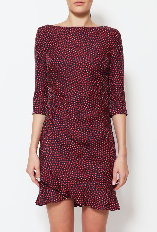 Azzaro Floral 'Jillian' Silk Dress - 2