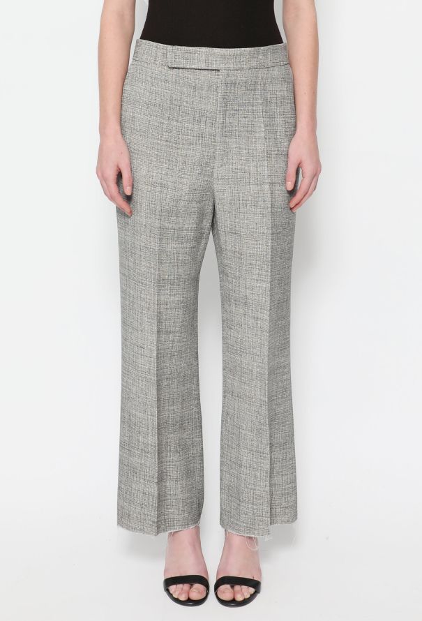 Céline Woven Wide-Leg Trousers - 2