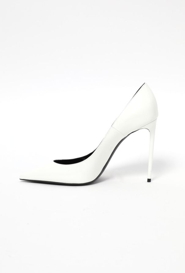 Saint Laurent Patent Zoé Stilettos - 5