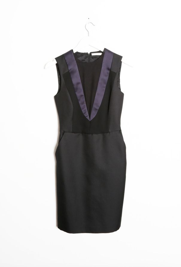 Céline Smoking Tuxedo Dress - 5