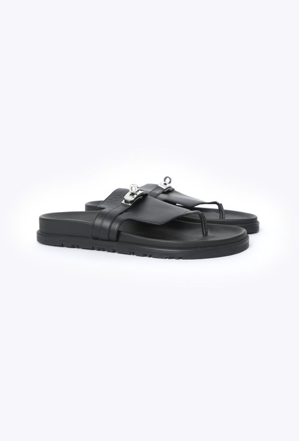 Hermès Leather Empire Sandals - 2