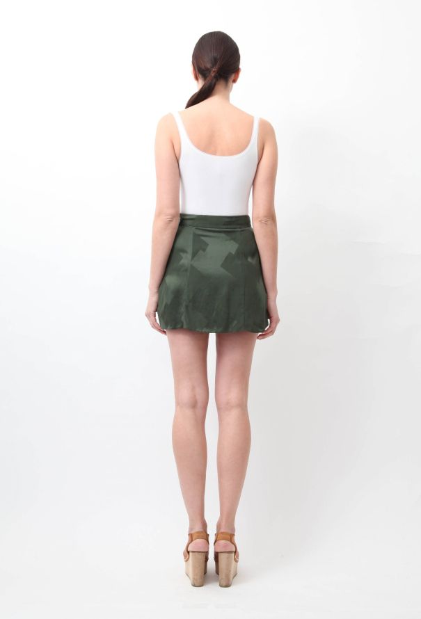Balenciaga Silk Pleated Skirt - 4