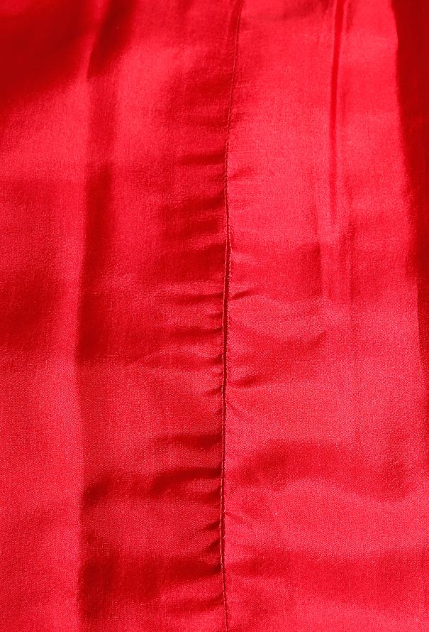 Chanel Scarlet Tweed Skirt - 6