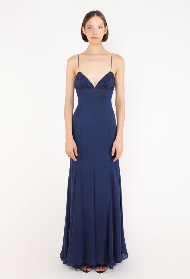 '90s Escada Silk Slip Dress - 3