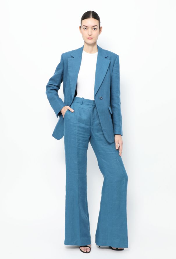 Chloé S/S 2023 Flared Linen Suit - 5