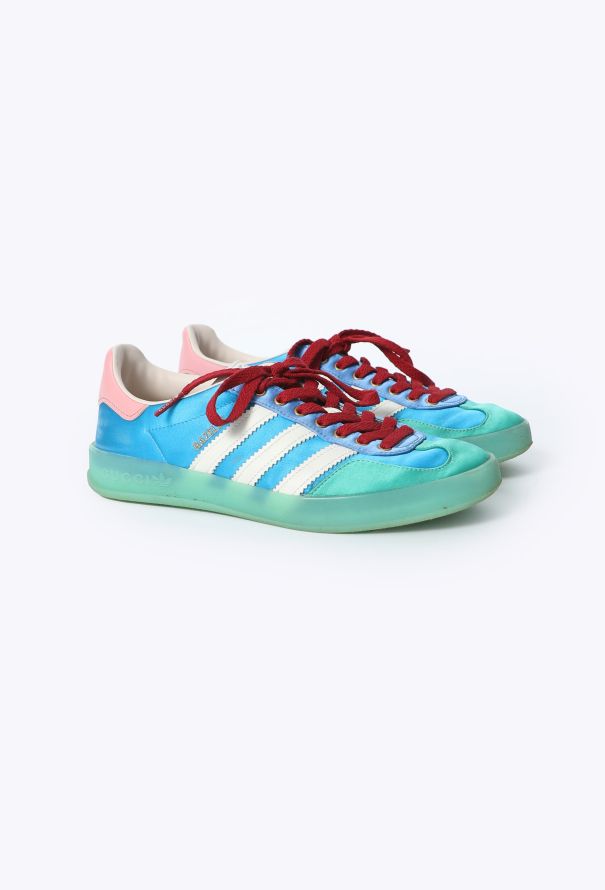 Gucci 2022 Adidas x Gucci Silk Gazelles - 2
