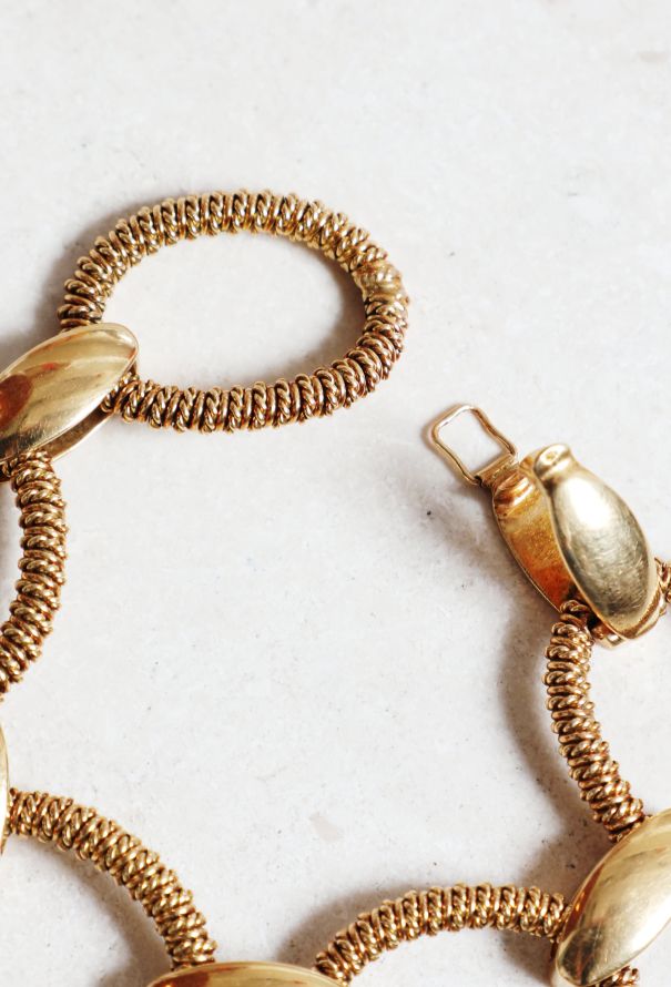 Vintage Fine Jewelry 18k Yellow Gold Bracelet - 4