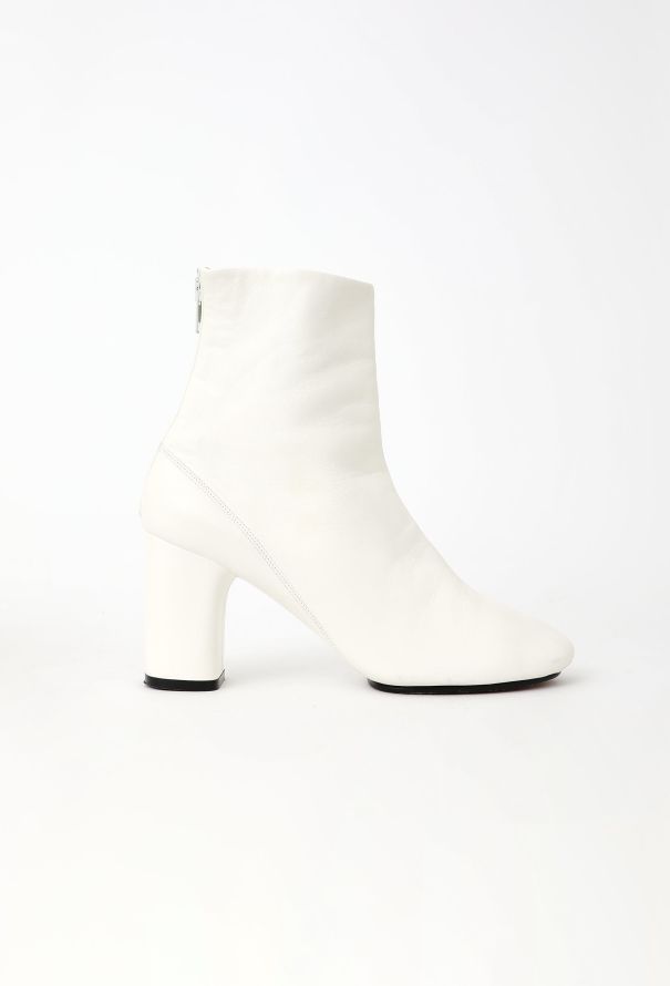 Céline Leather Ankle Boots - 1