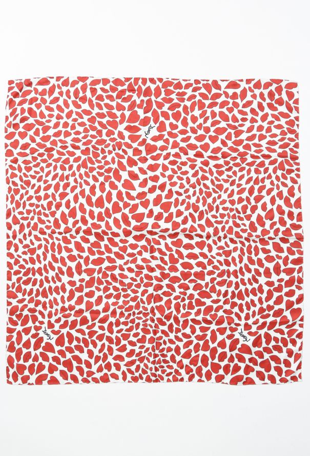 ReSee Atelier Handmade Iconic Tom Ford Lip Print Scarf Turban - 5
