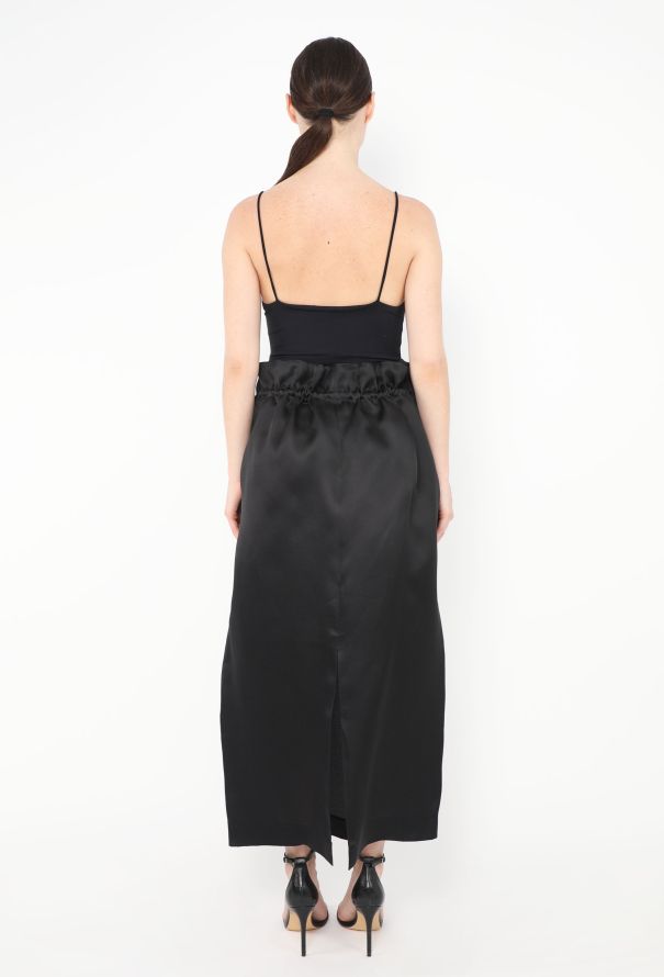 Khaite F/W 2024 Ember Silk Drawstring Skirt - 6