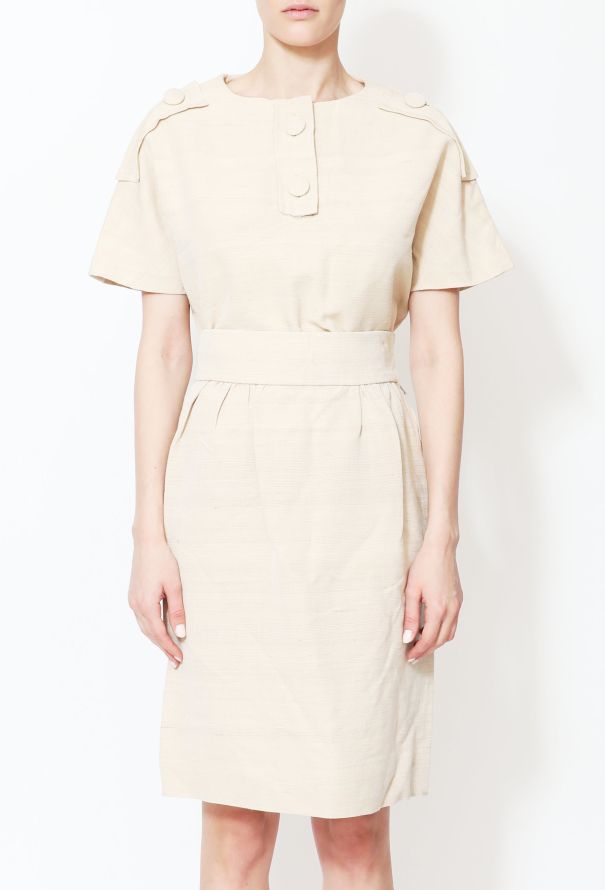 Balenciaga 2010 'Edition' Linen Cargo Ensemble - 2