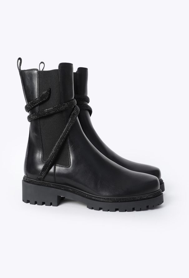 2025 Rene Caovilla Embellished Serpent Boots - 3