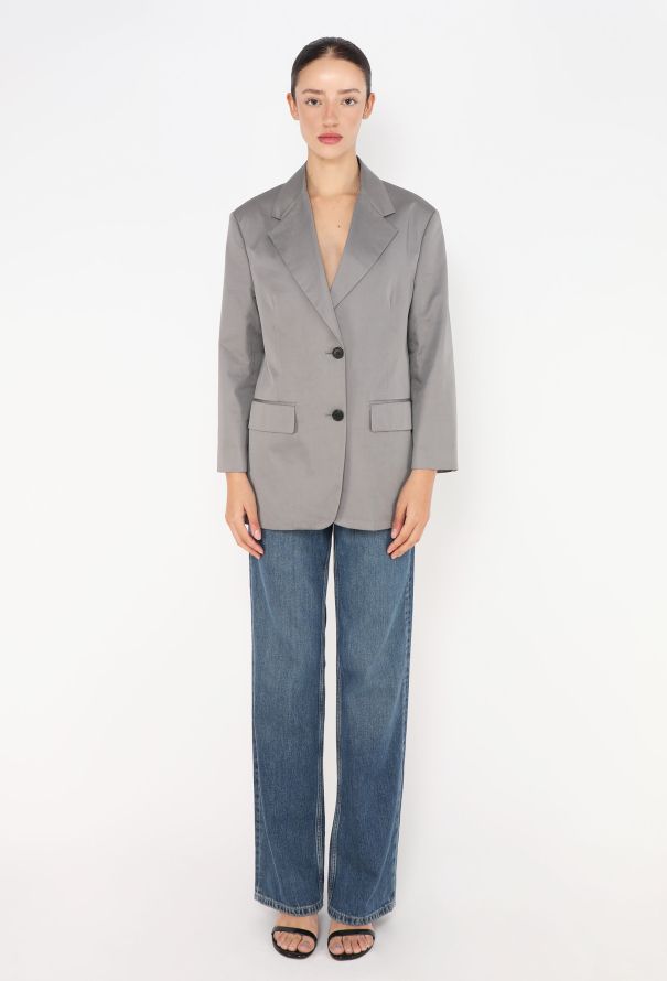 Prada S/S 2023 Oversized Notched Blazer - 4