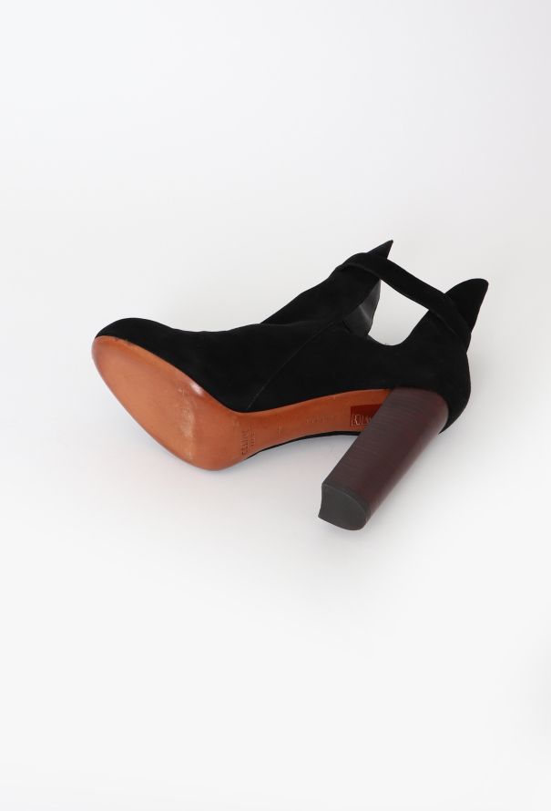 Céline F/W 2010 Suede Ankle Boots - 6