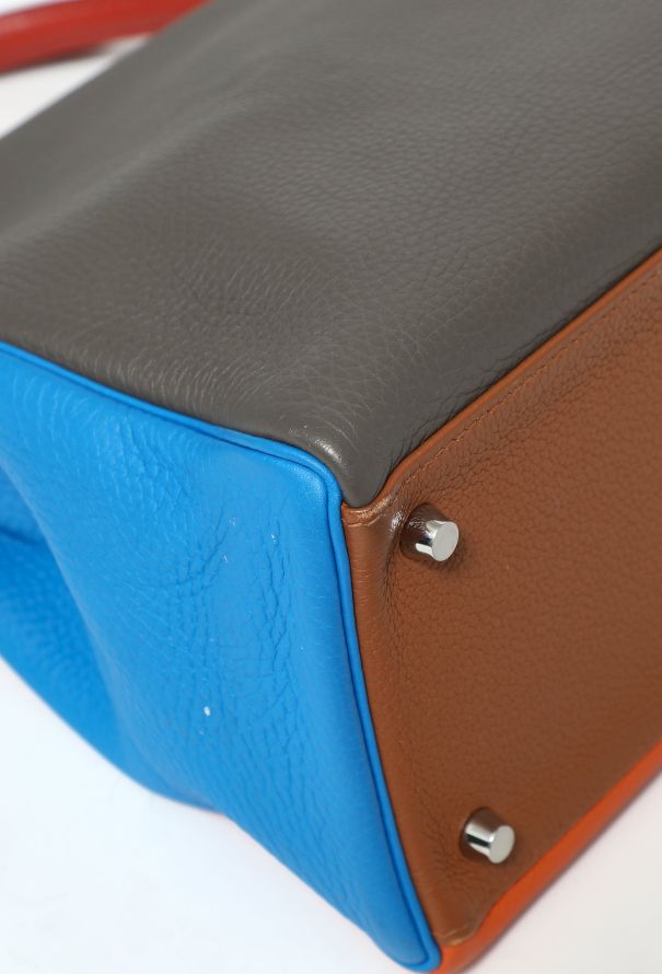 Hermès Limited Edition Kelly Arlequin Retourné 35 - 12