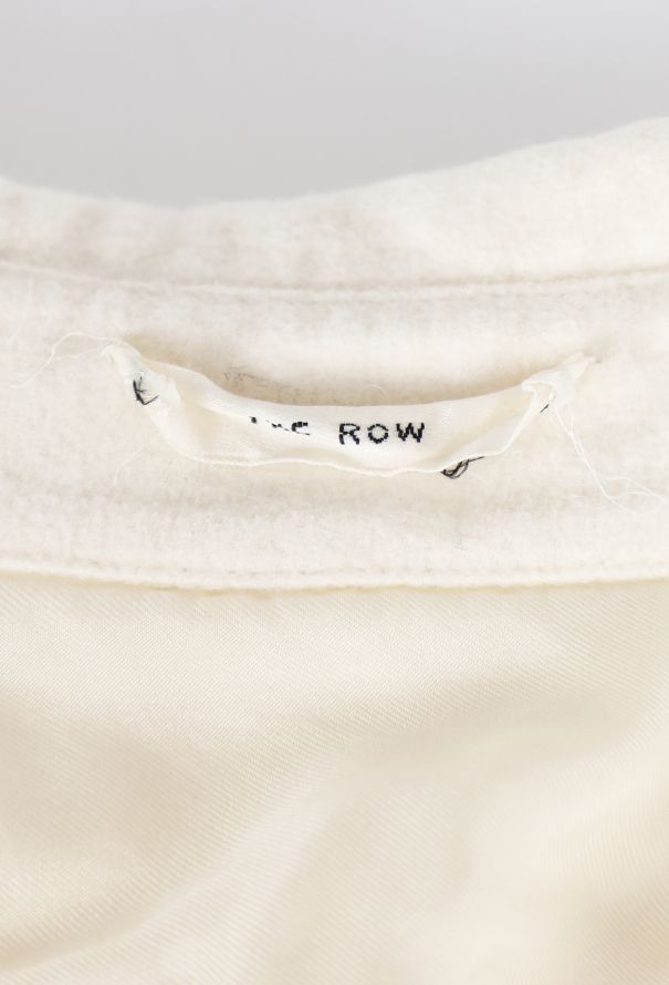 The Row Sisilia Silk & Cashmere Button Down Shirt, 2021 - 6