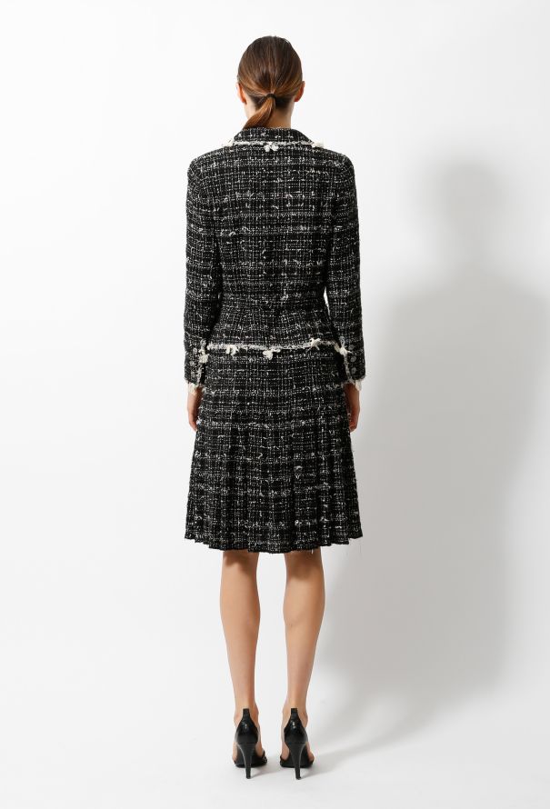 Chanel RARE Trompe L'oeil Jacket Dress - 5