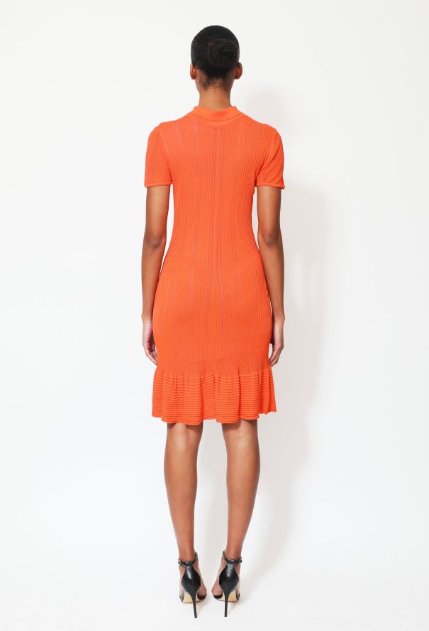 Alaïa 90s Ribbed Polo Dress - 3