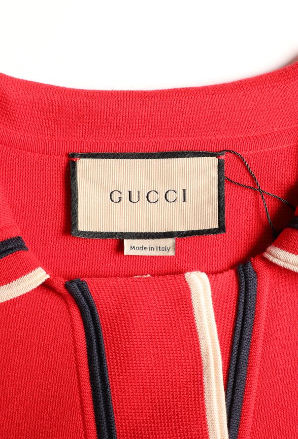 Gucci 2021 Knit Polo Dress - 4