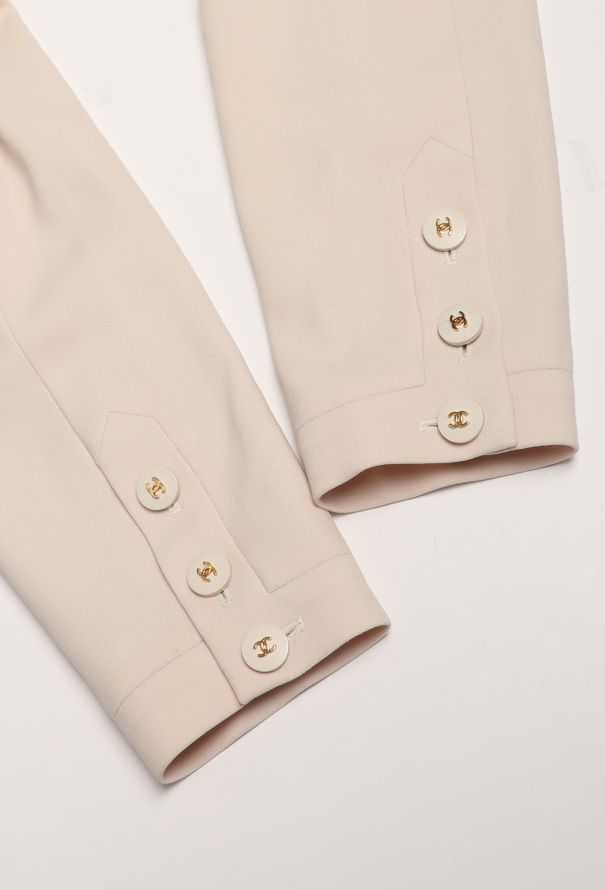 Chanel 1997 Notched 'CC' Pocket Jacket - 7
